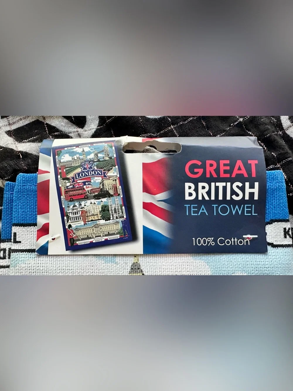 NWT Authentic London Tea Towel - Made and Purchased in the UK! 😍🏴󠁧󠁢󠁥󠁮󠁧󠁿🫖☕️🇬🇧